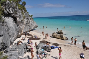 Tulum plaża